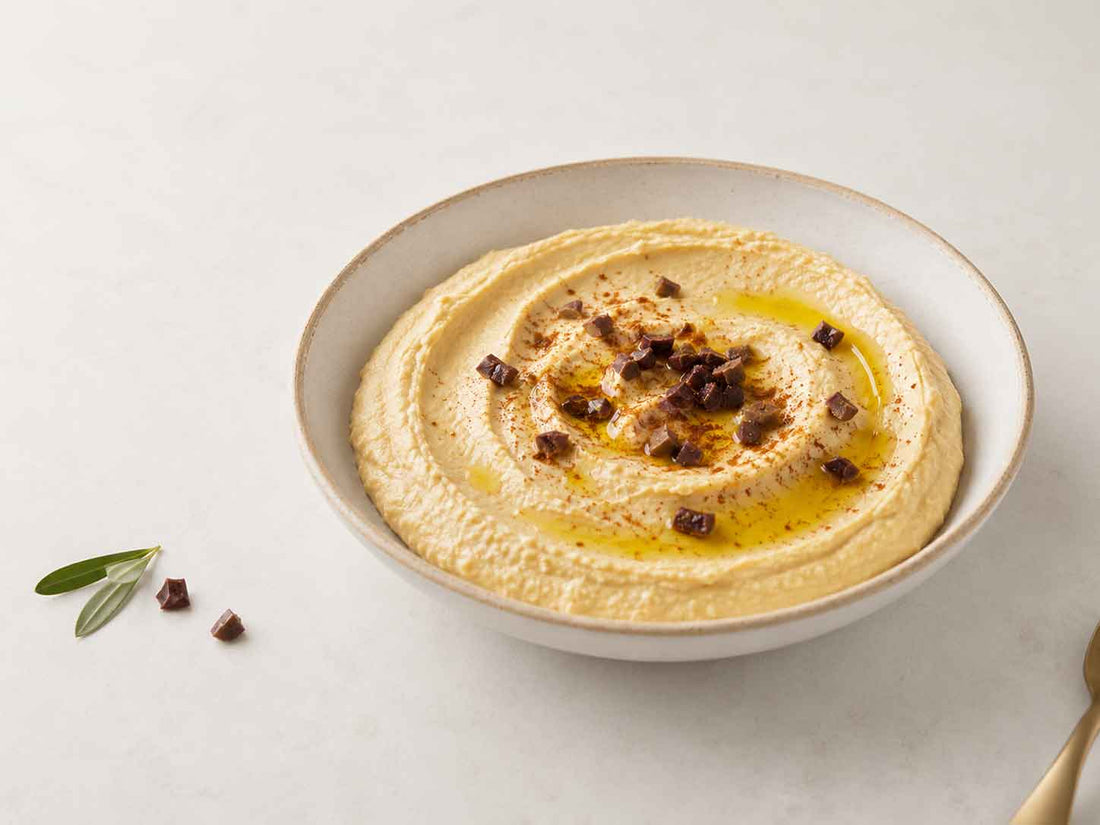 Mediterranean Chickpea Hummus with Argan Oil