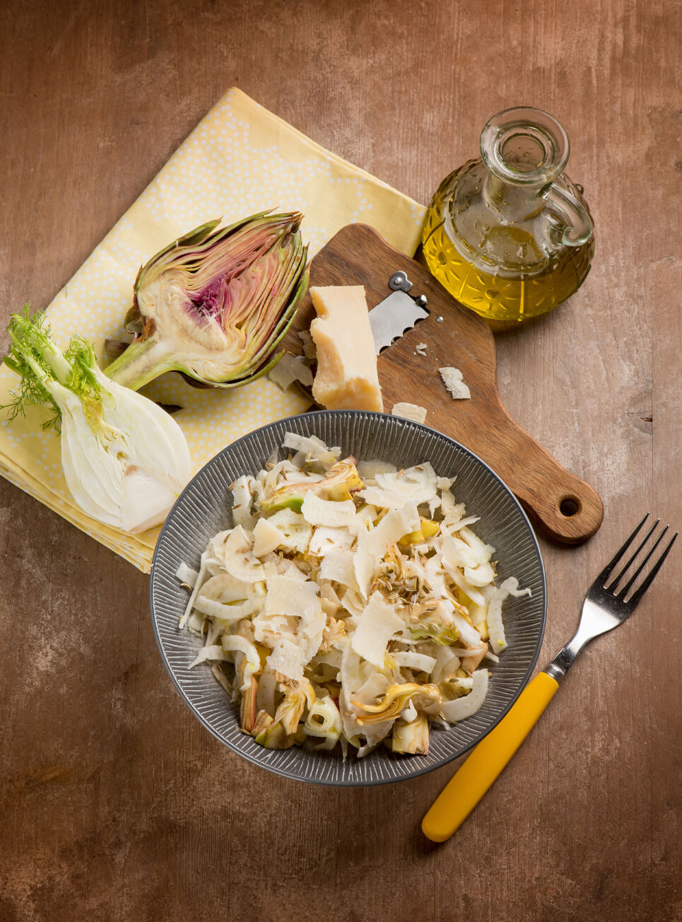 Artischockensalat mit Fenchel