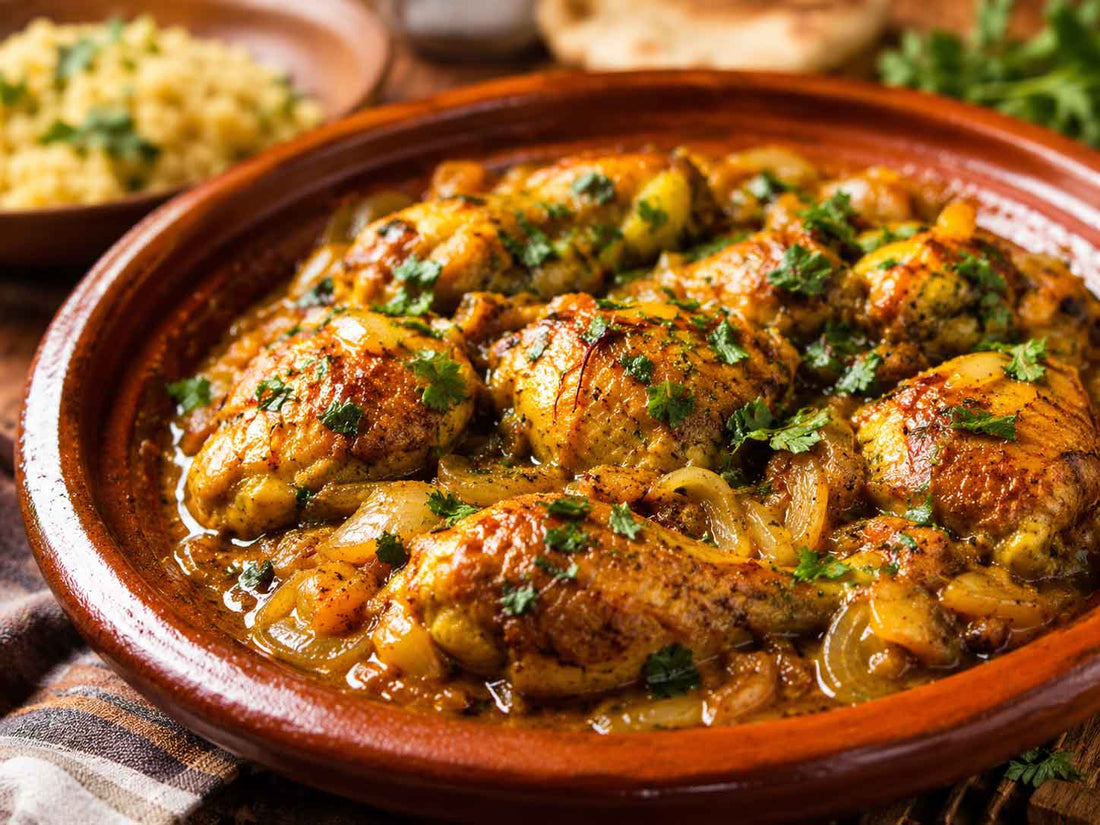 Hähnchen-Tajine mit Arganöl