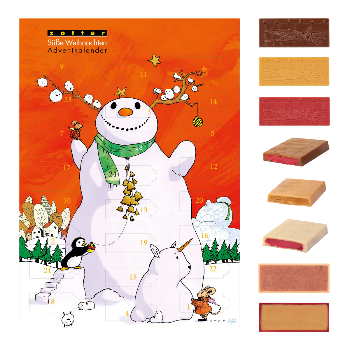 Adventskalender für Kinder, BIO, Zotter