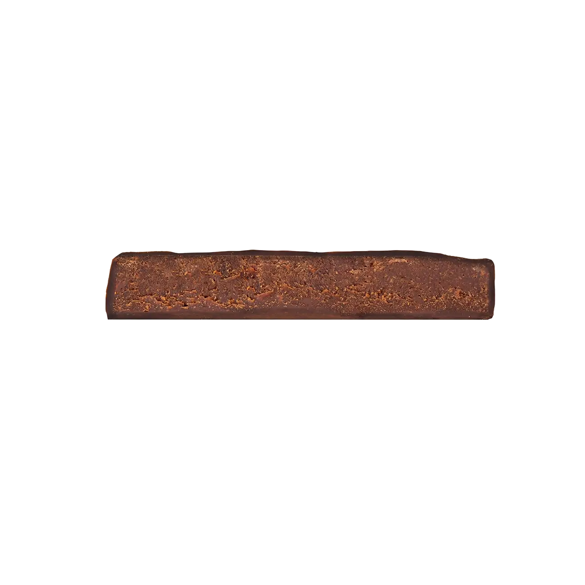 Schnitt von Portwein-Feigen-Pastete.