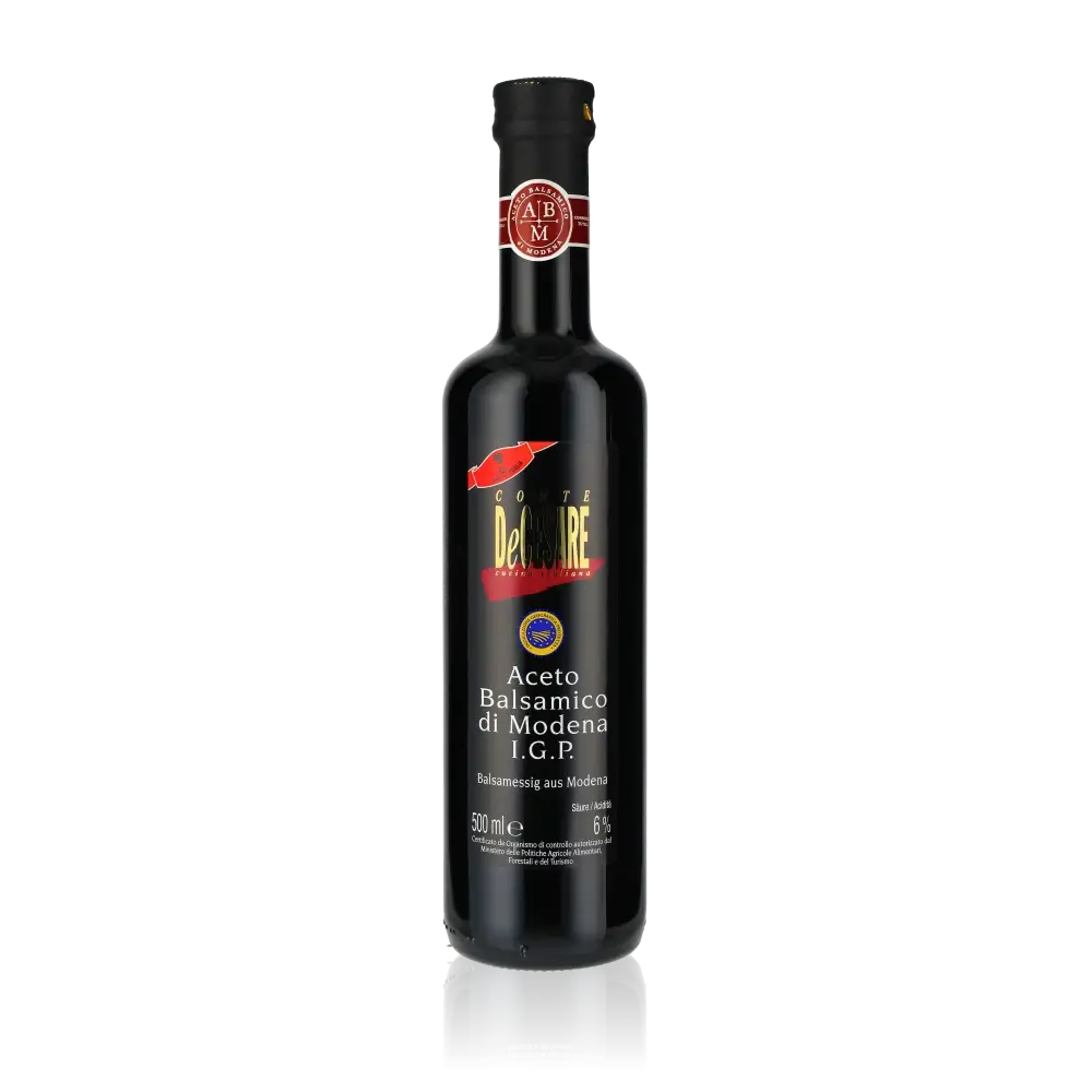 Flasche Conte De Cesare Aceto Balsamico di Modena.