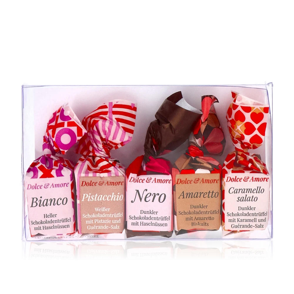 Tartufo Dolce Geschenketui mit 5 Tartufi