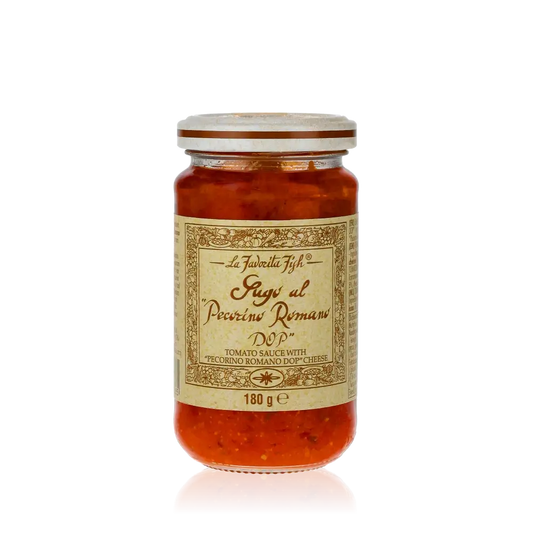 Glas Sugo al Pecorino Romano DOP Tomatensauce.
