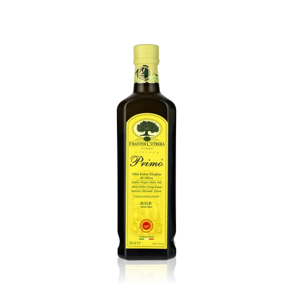 Flasche Frantoi Cutrera Primo DOP Olivenöl 500 ml.