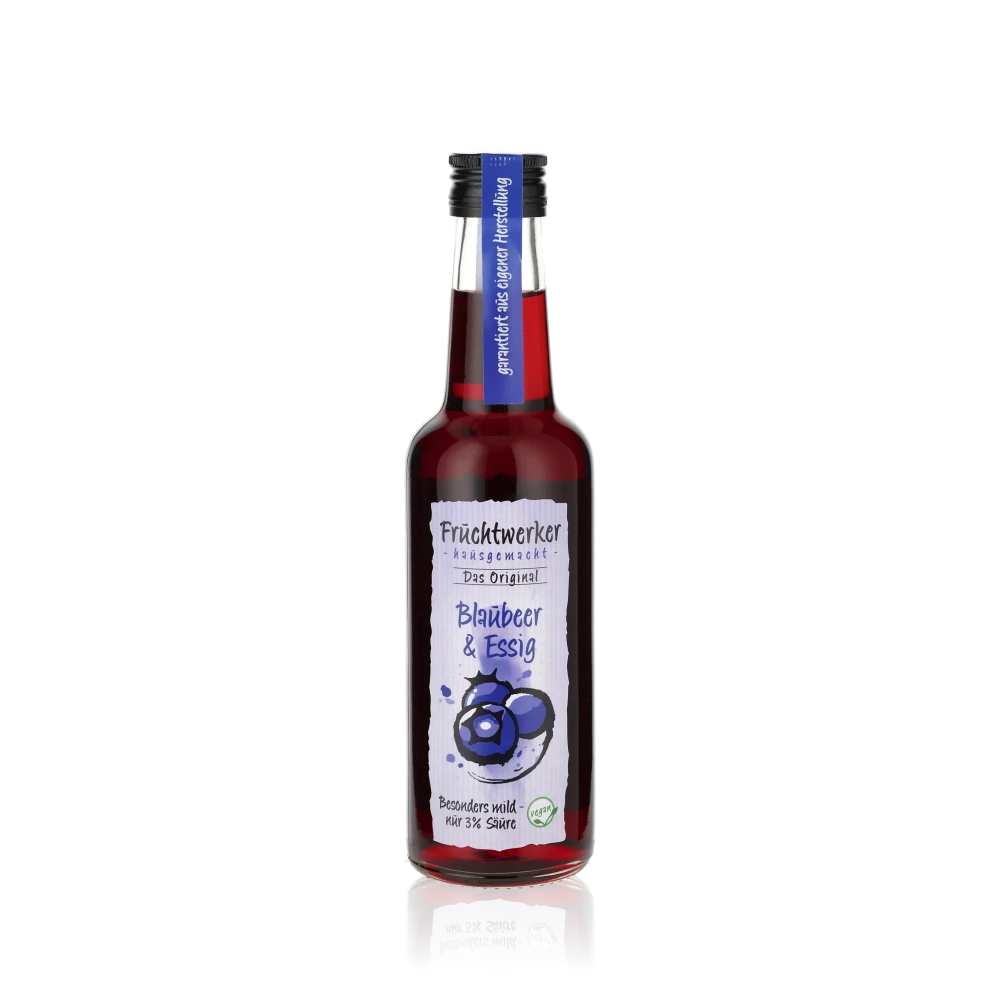 Fruchtwerker Essig & Blaubeere 250 ml