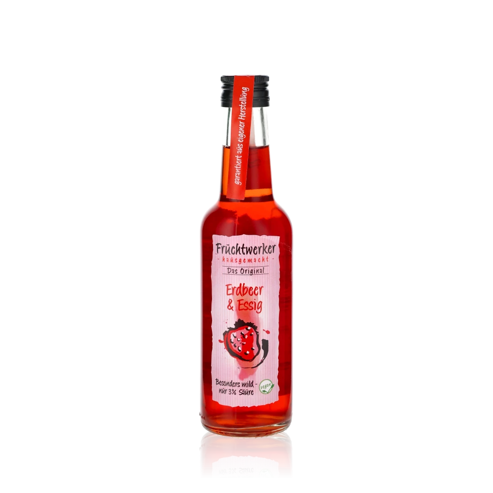 Fruchtwerker Essig & Erdbeere 250 ml