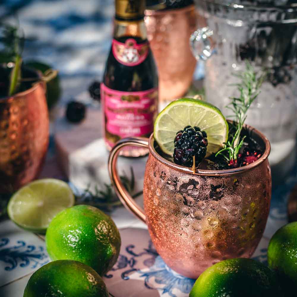 Giuseppe Giusti Fruchtbalsamico in einem Cocktail