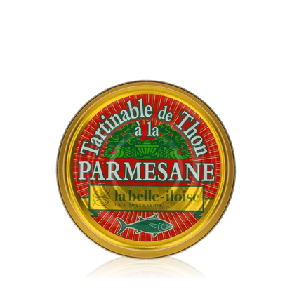 La belle iloise Thunfisch mit Parmesan Fischspezialität.