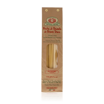 Rustichella Abruzzo Fettuccine Pasta Verpackung, 500g.