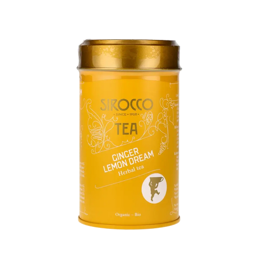 Sirocco Ginger Lemon Dream Tee Dose, gelb, 55g.