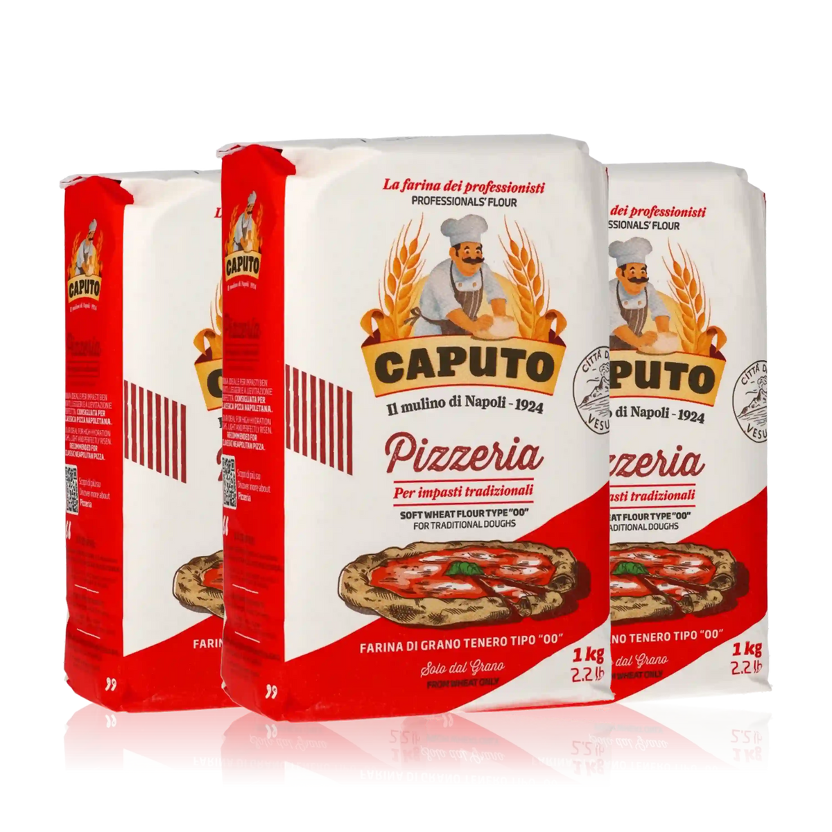 Caputo - Pizzaria  - Vorratspaket 3 x 1 kg