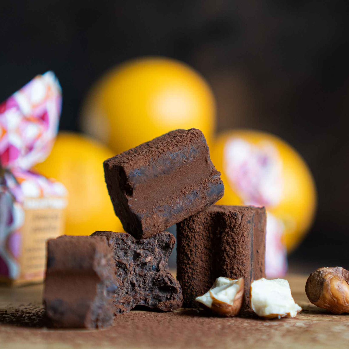 Tartufo Dolce mit kandierter Orange - Dolce & Amore