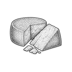 Gereifter Käse