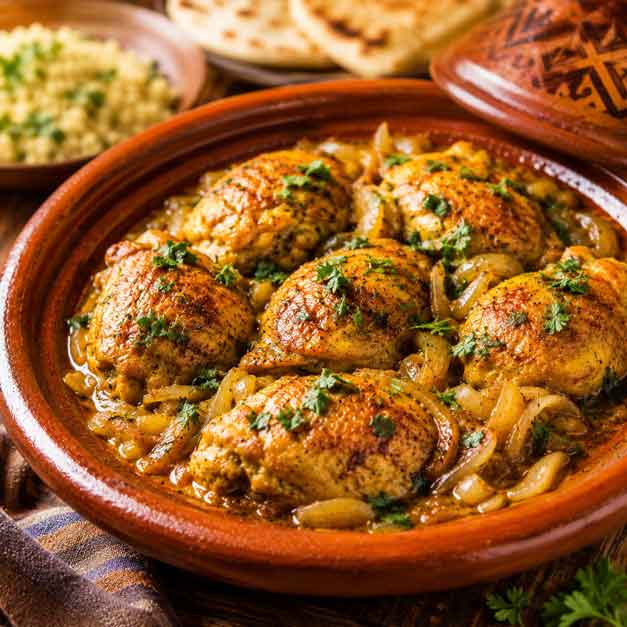 Hähnchen-Tajine
