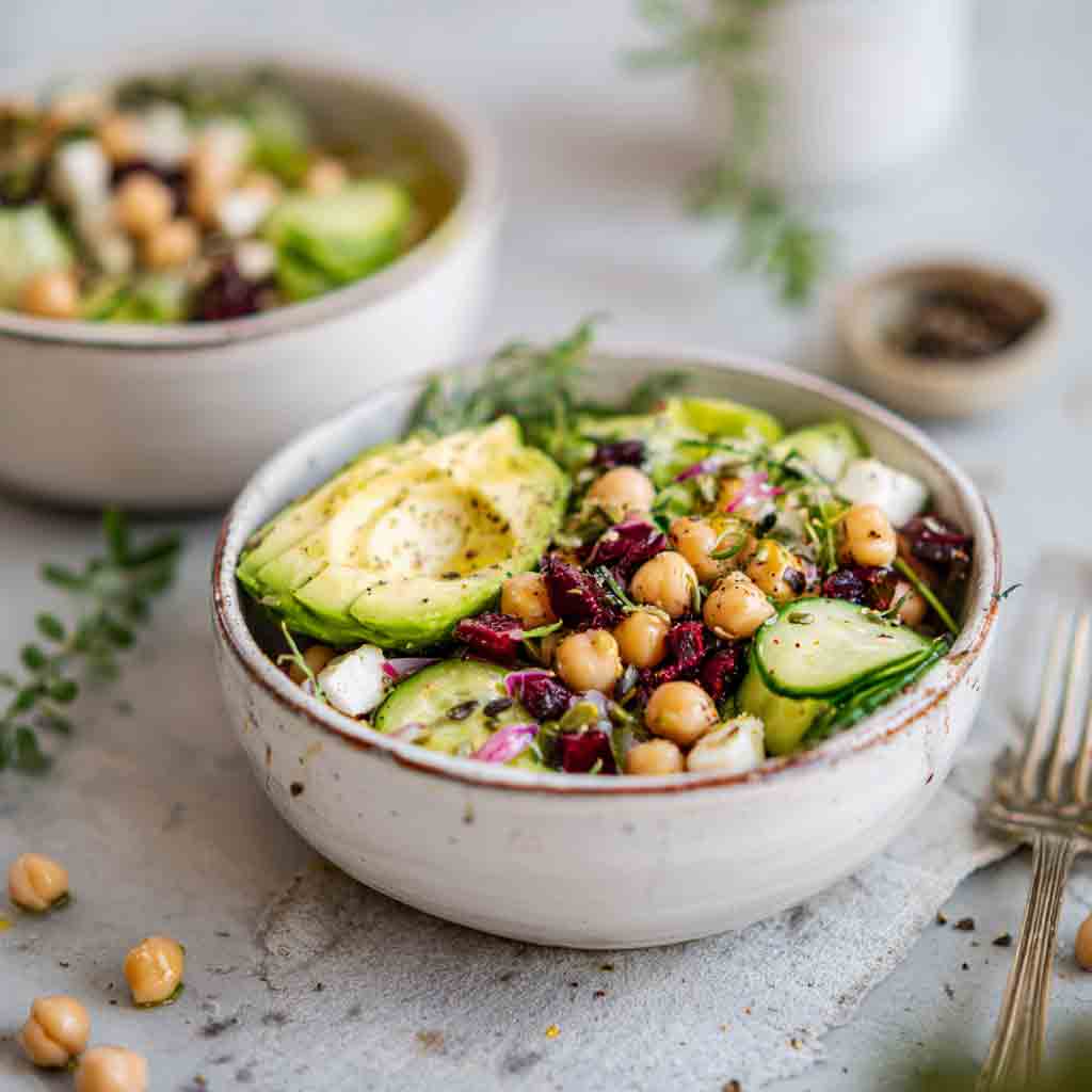 Kichererbsensalat: Intensiv-fruchtiges Olivenöl