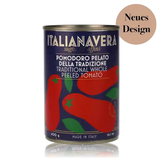 Pomodoro Perlato della Tradizione, ganze geschälte Tomaten von Italianavera