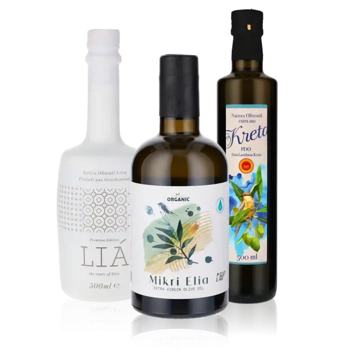 3 Premium-Olivenöle aus Griechenland