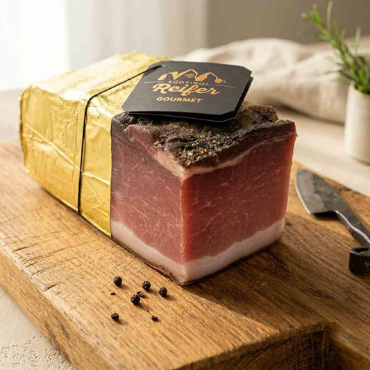 Reifer Gourmet Südtirol Speck Herzstück