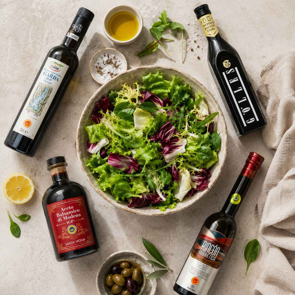 Welches Dressing zu welchem Salat