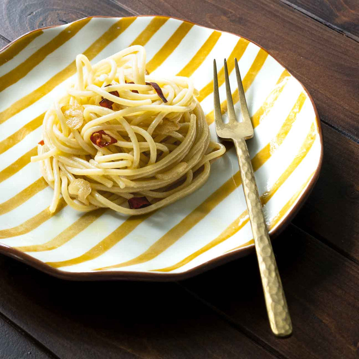 Spaghetti aglio, olio e peperoncino