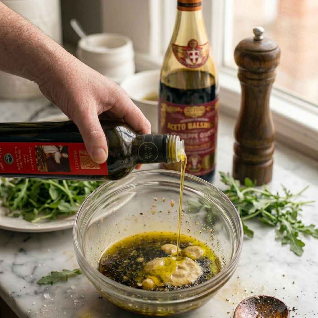 Welches Olivenöl für die Vinaigrette? Mild fruchtig ist am besten